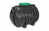 Емкость накопительная для канализации RODLEX-S3000 с горловиной 1000 мм и крышкой в Орле